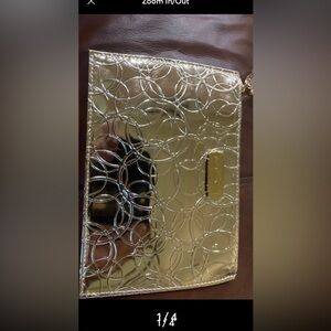 New MAC Gold Holiday Make-up Bag